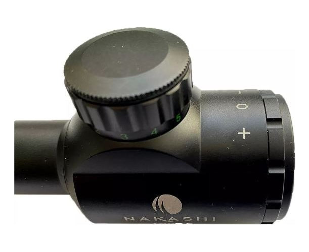 Mira Telescópica Nakashi 4x32 Duplex Reticula Iluminada