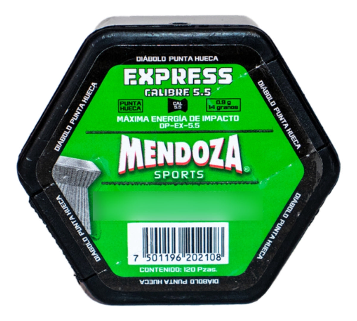 10pack Diábolo 2000 Express Calibre 5.5 120 Pieza Mendoza