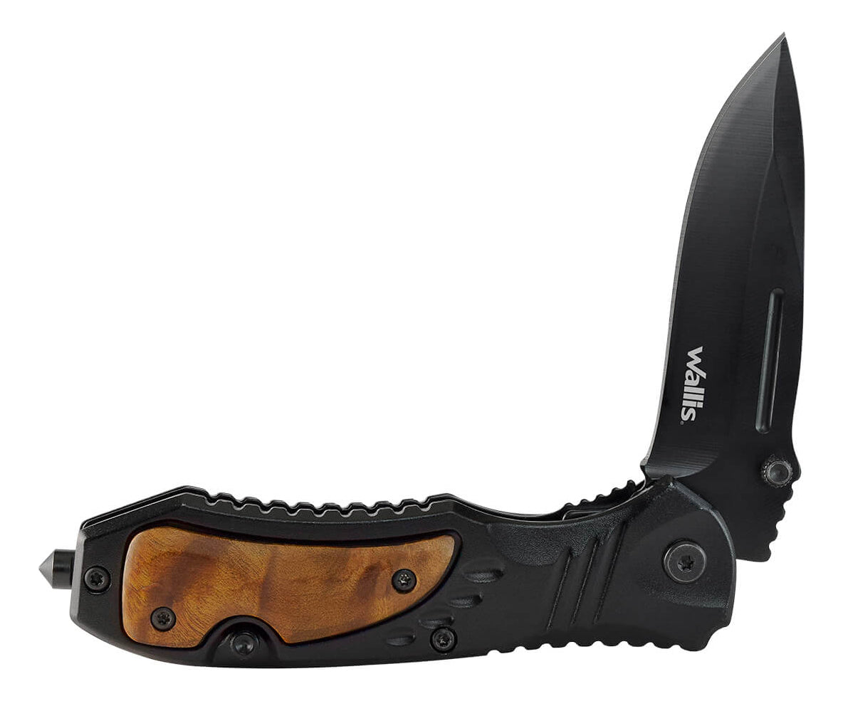 Navaja De Bloqueo Wallis Mango S.o.s De Acero K901187