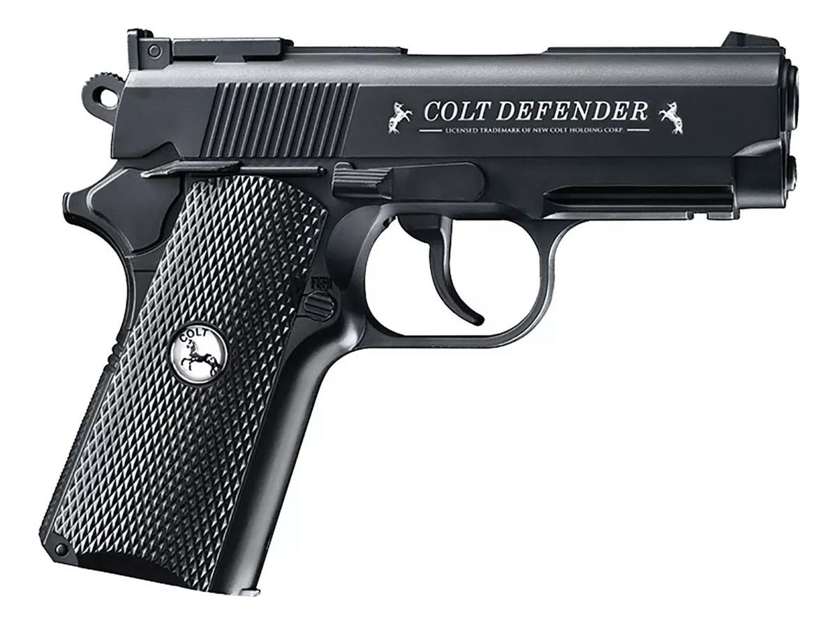 Pistola Umarex Colt Defender Co2 Full Metal 16 Tiros 4.5mm