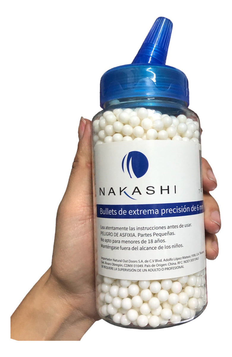 2000 Bbs Bullets Munición Balines 6mm 12g Airsoft
