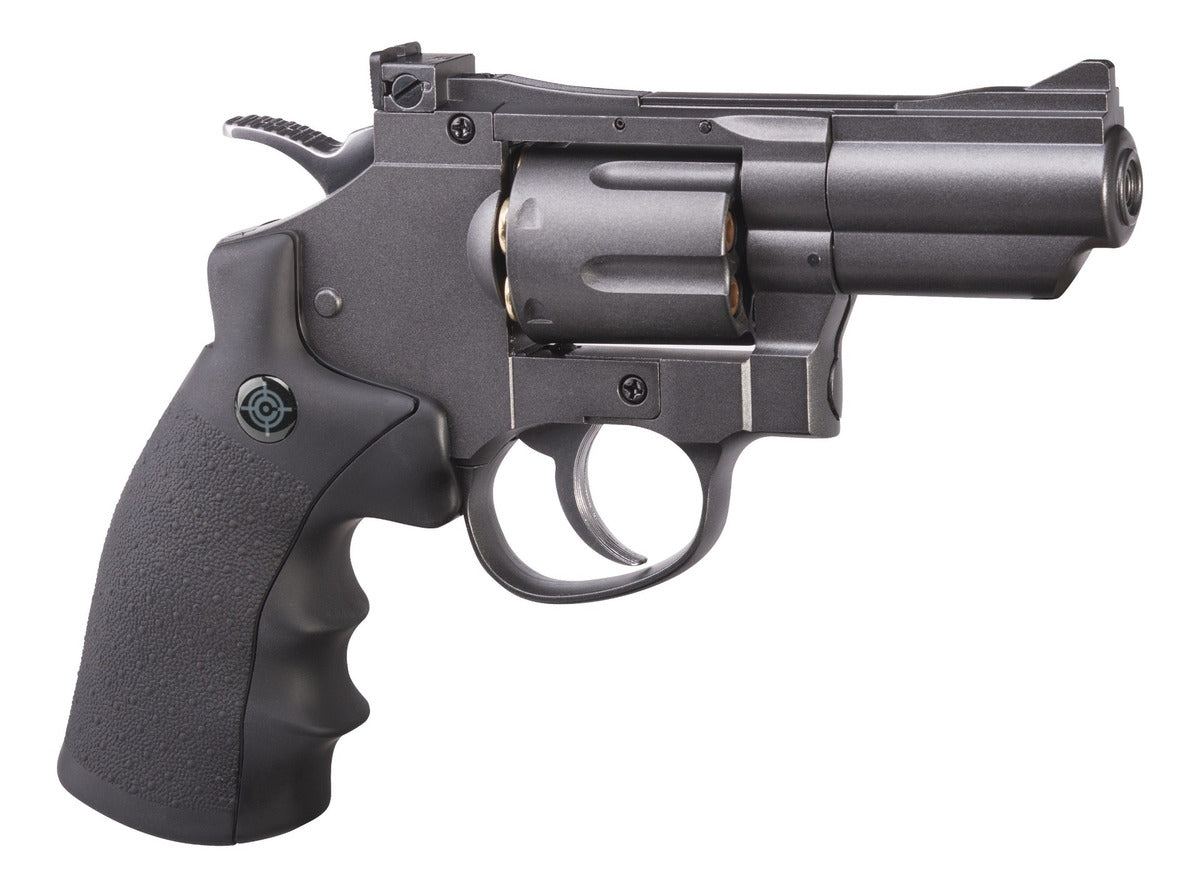 Revólver Aire Comprimido Crosman Snr357 Calibre 4.5 mm 804.67 km/h Co2 Negro