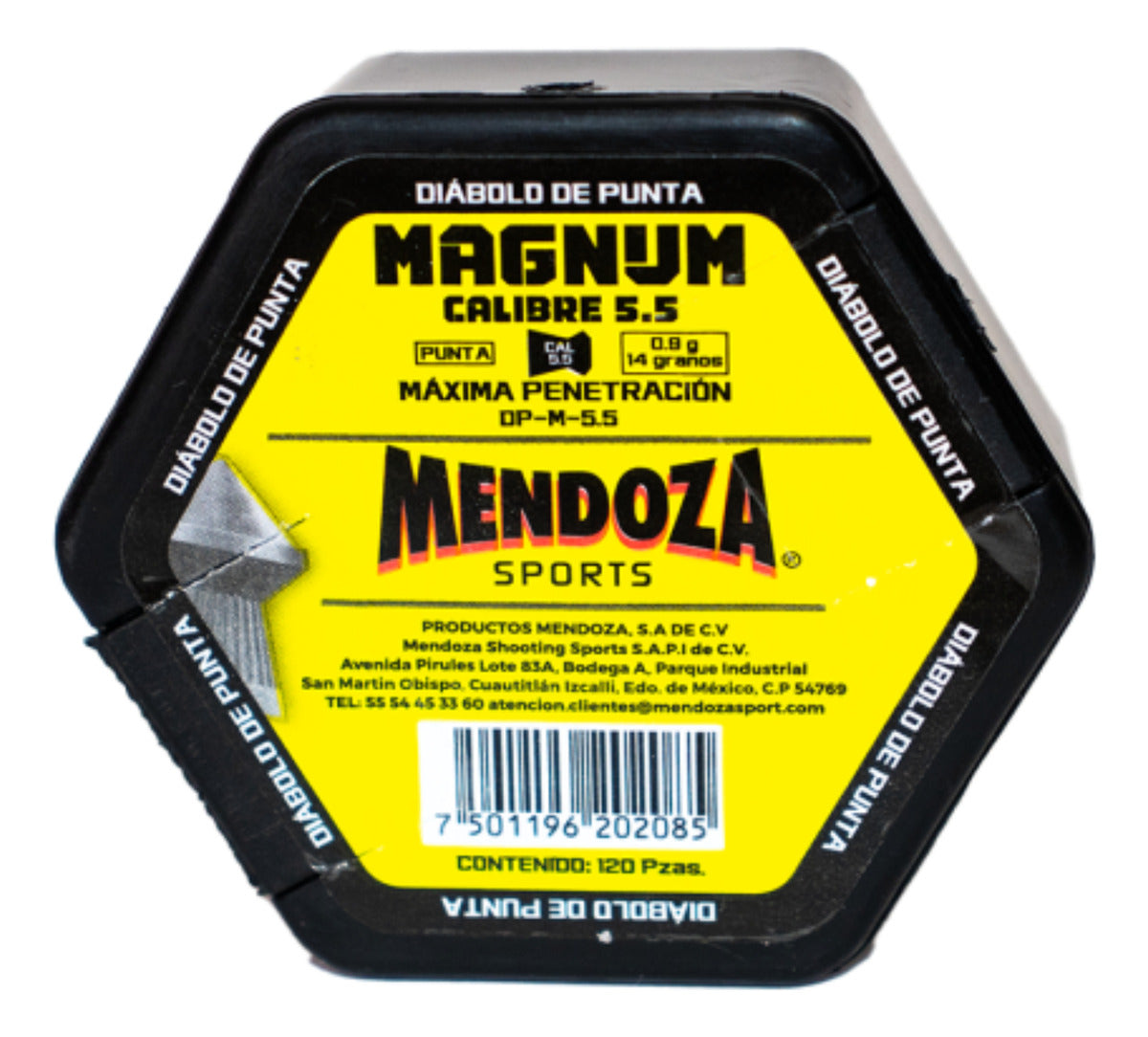 5pack Diábolo Magnum Y Express Mendoza Cal 5.5mm