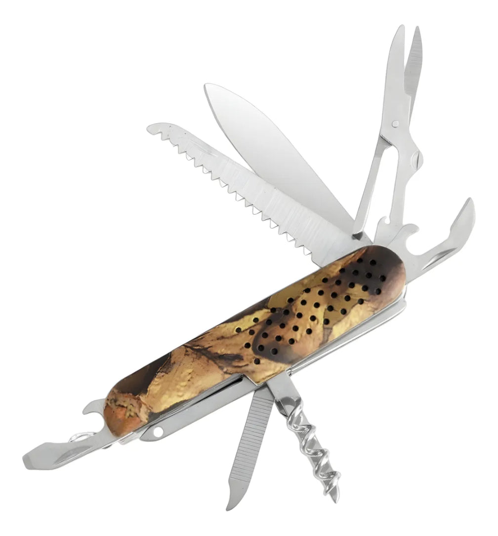 Navaja 11 Usos Cacha Camuflajeada Lion Tools 7076