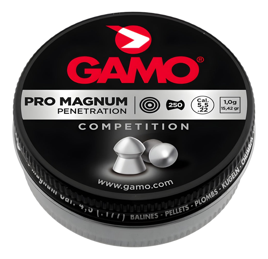 Diabolos Gamo Pro Magnum Metal Cal. 5.5 Mm 250 Pza 2 Pack