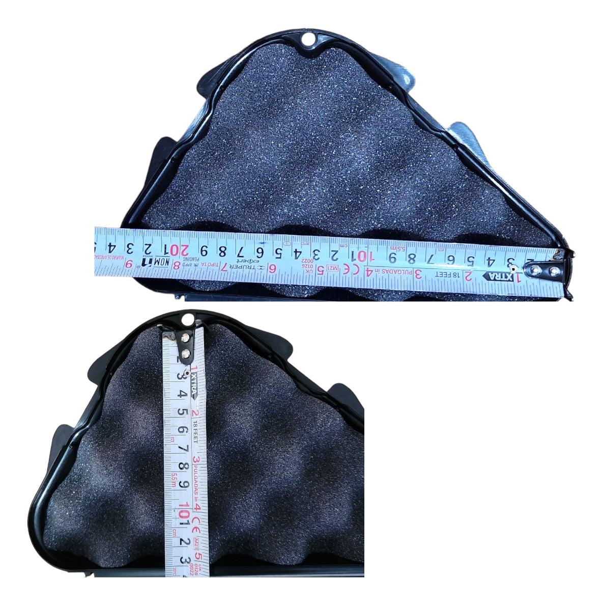 Estuche Rígido Arma Corta Compacta Mtm 802c Con Goma Espuma