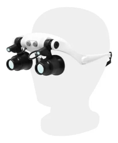 Lupa Tipo Gafas Con 4 Aumentos Mo-016 Verden