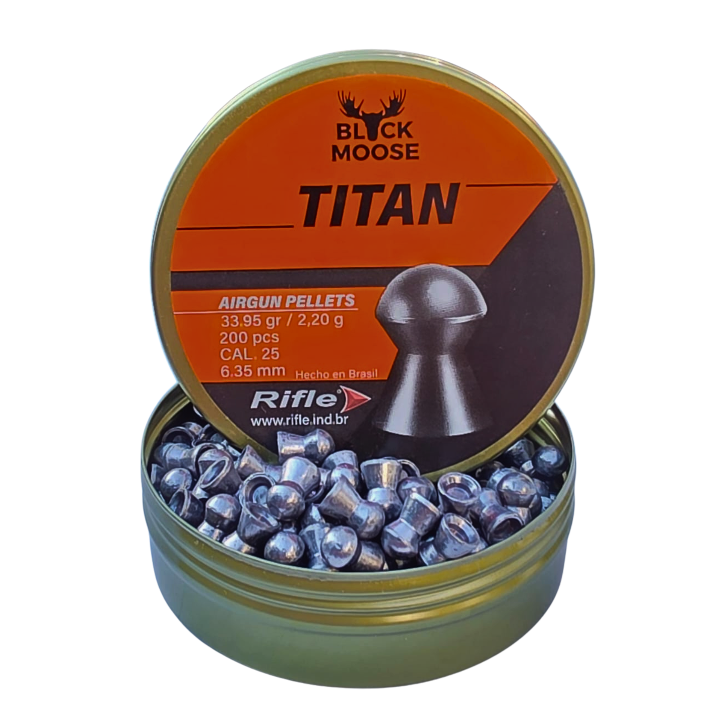 Diabolo Black Moose Field Titan C/200 Pzs. Cal. 6.35 Mm.
