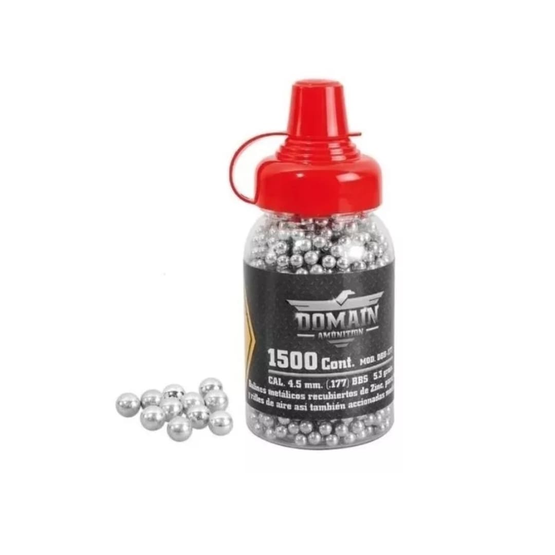 4pack Balines De Acero Domain Dbb-177 4.5mm 6000 Pz