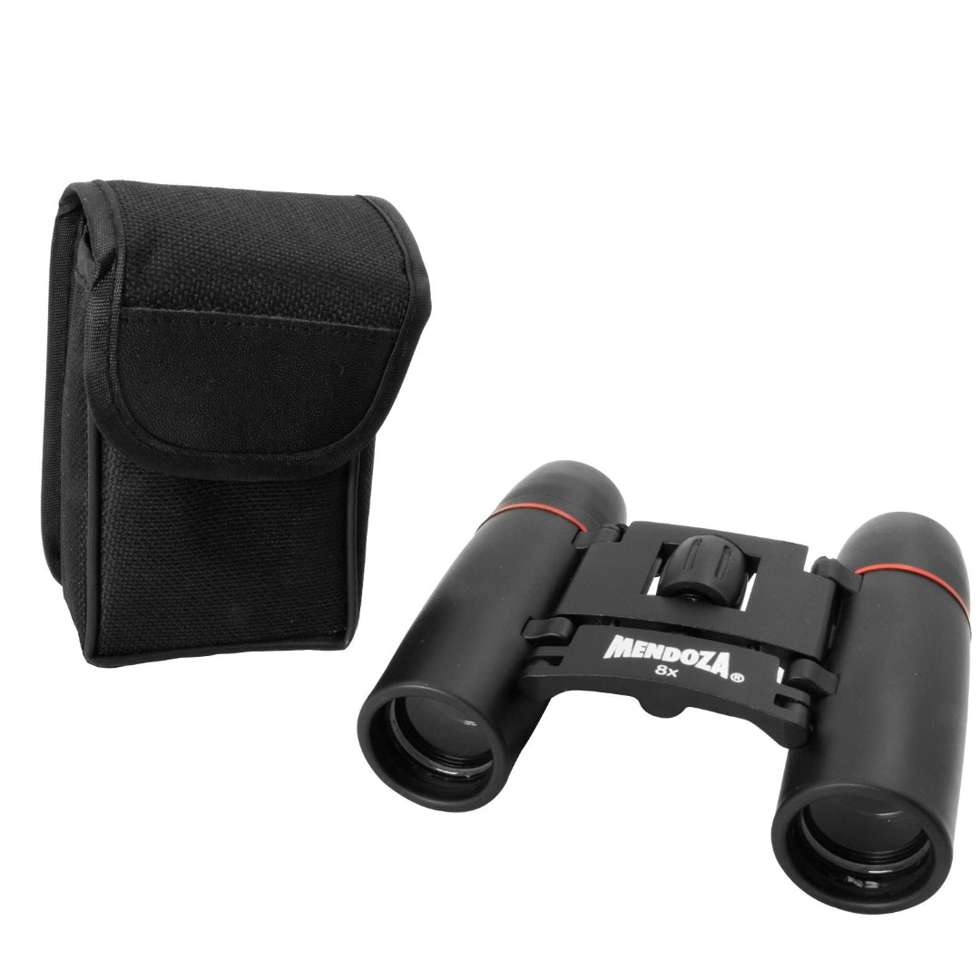 Binoculares Mendoza 8x21 Mods-003 Plegables Rango 1000 Mts - Negro - color: Negro