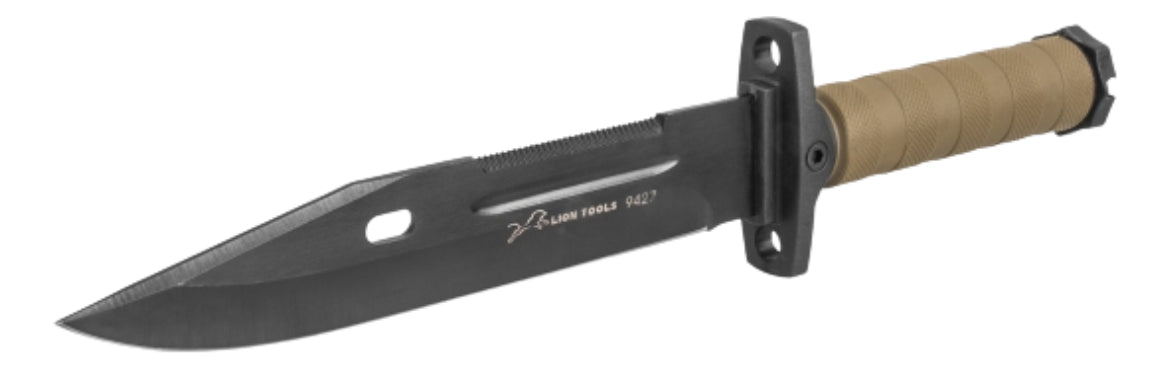 Cuchillo 8 Mango Café Hoja Pavonada C/ Funda Lion Tools 942