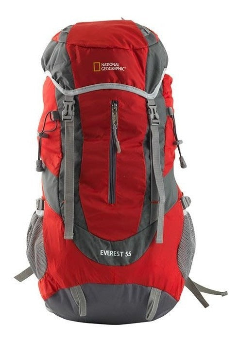 Mochila Everest 55l National Geographic Mng255 Roja Polieste