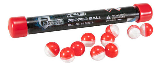 10 Municiones De Pimienta Umarex Hdp Pepper Ball