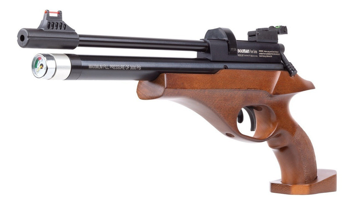 Pistola Pcp Beeman 2027 De 12tiros 3000psi Competencia 4.5mm