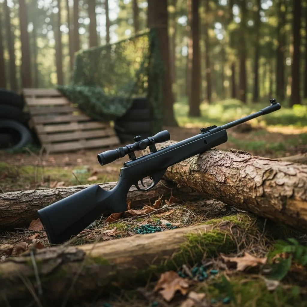 Rifle Deportivo Nova Vista Bb15 Nitropiston 5.5 Mm + Funda