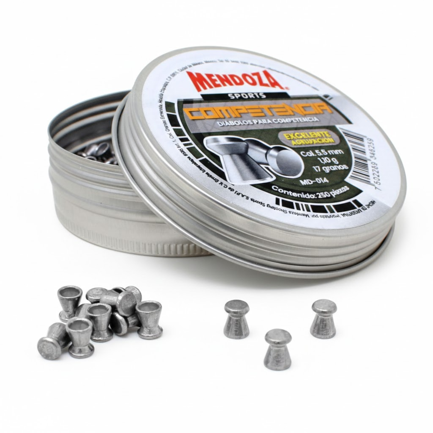 2 Pack Diábolos Mendoza MD-014 Punta Plana Alta Agrupación