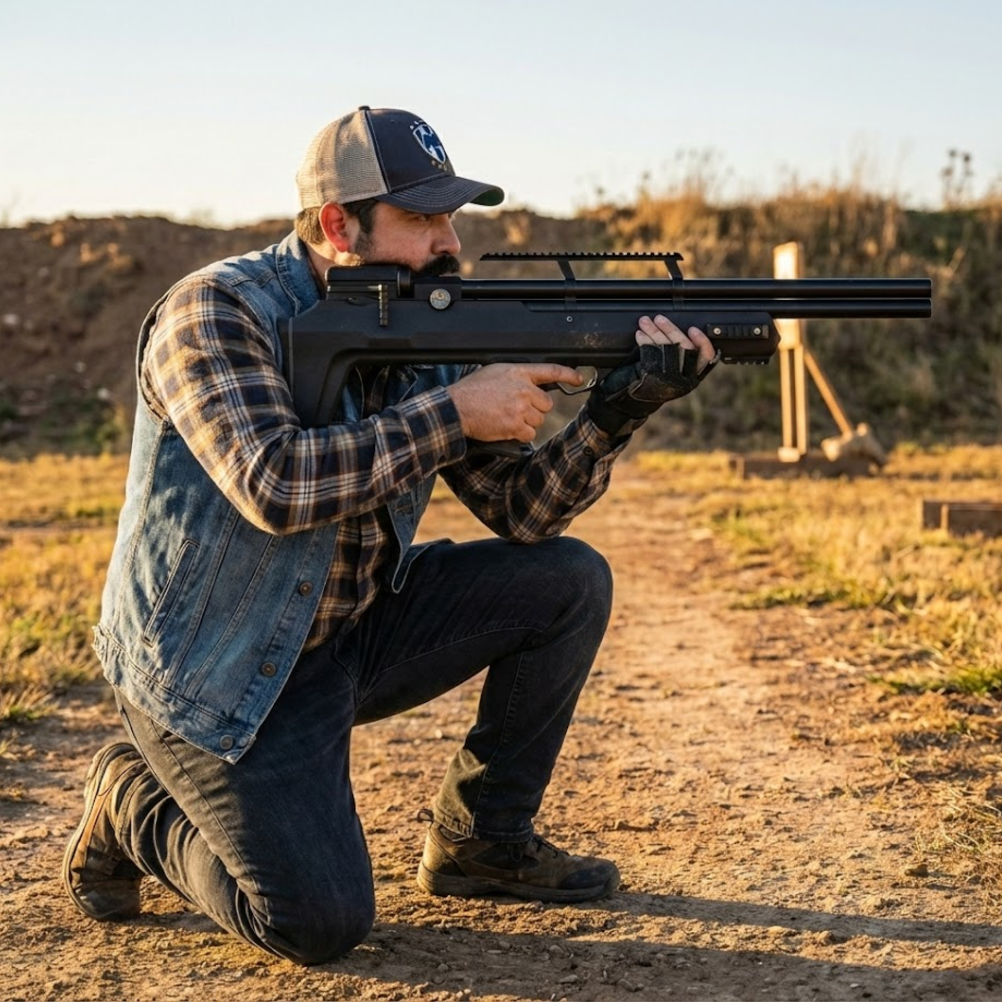 Rifle deportivo Nova Vista Behemoth 5.5mm PCP 950fps 10tiros