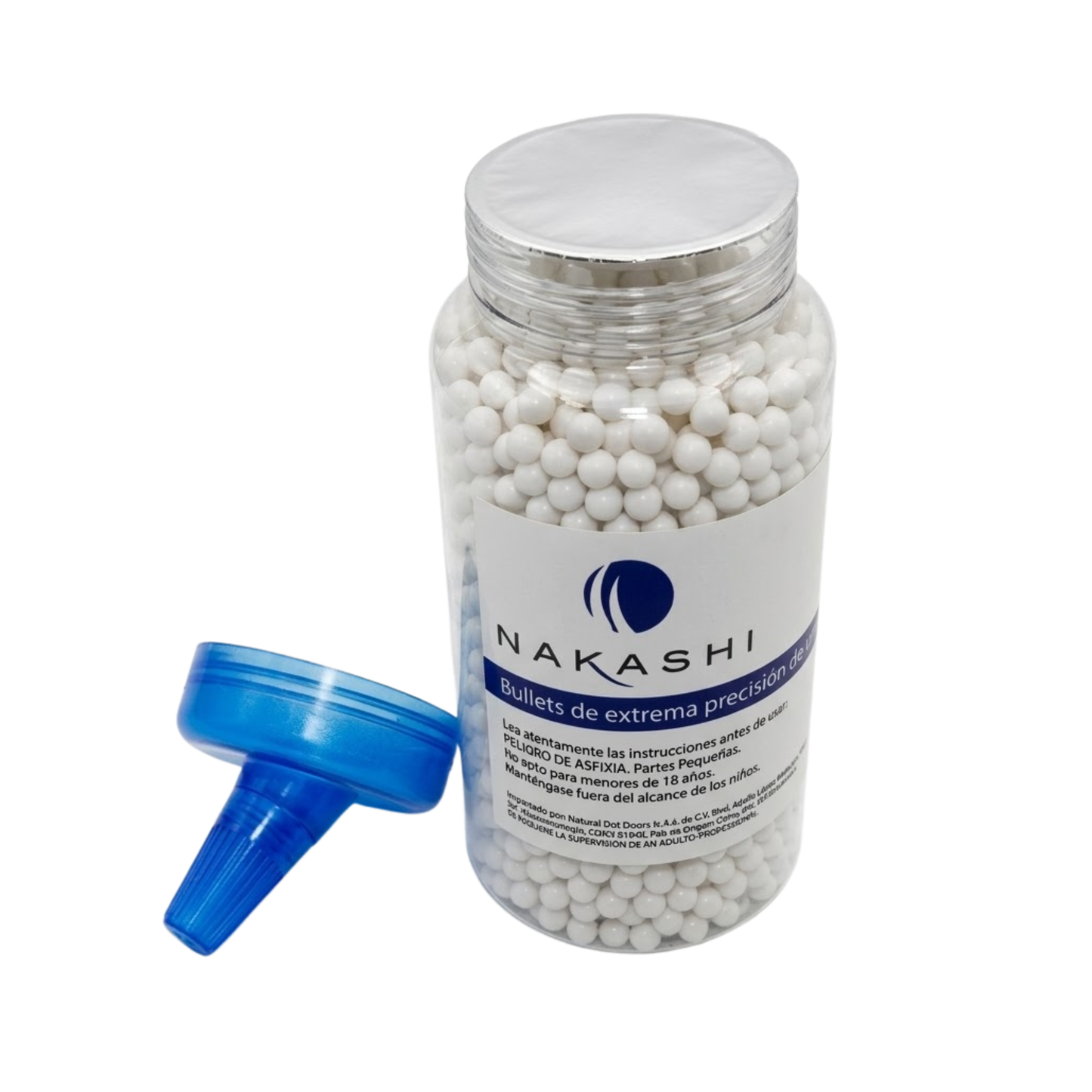 Balines Plástico Nakashi 6mm 12g 4000 BBS Airsoft Pistola