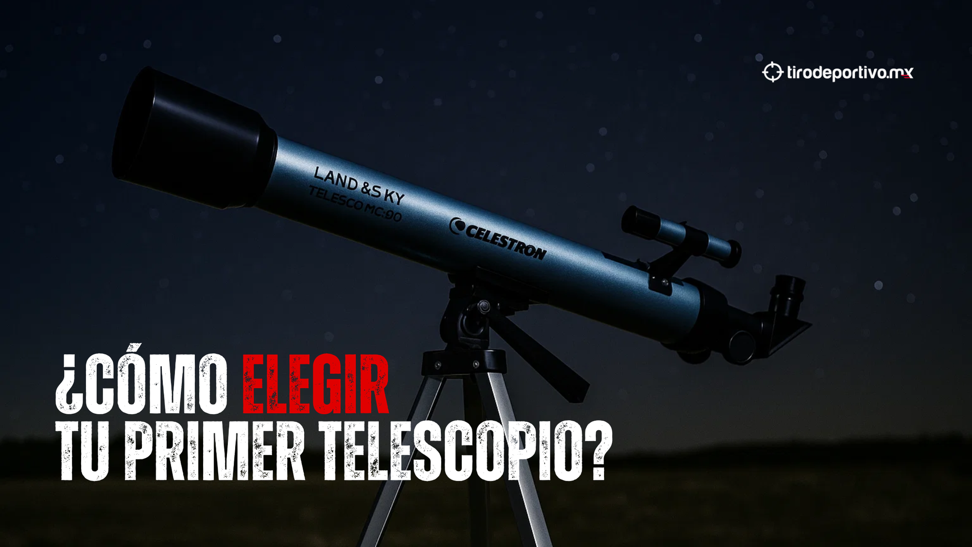 🔭 Noviembre bajo las estrellas: ¿Cómo elegir tu primer telescopio para explorar el cielo mexicano?