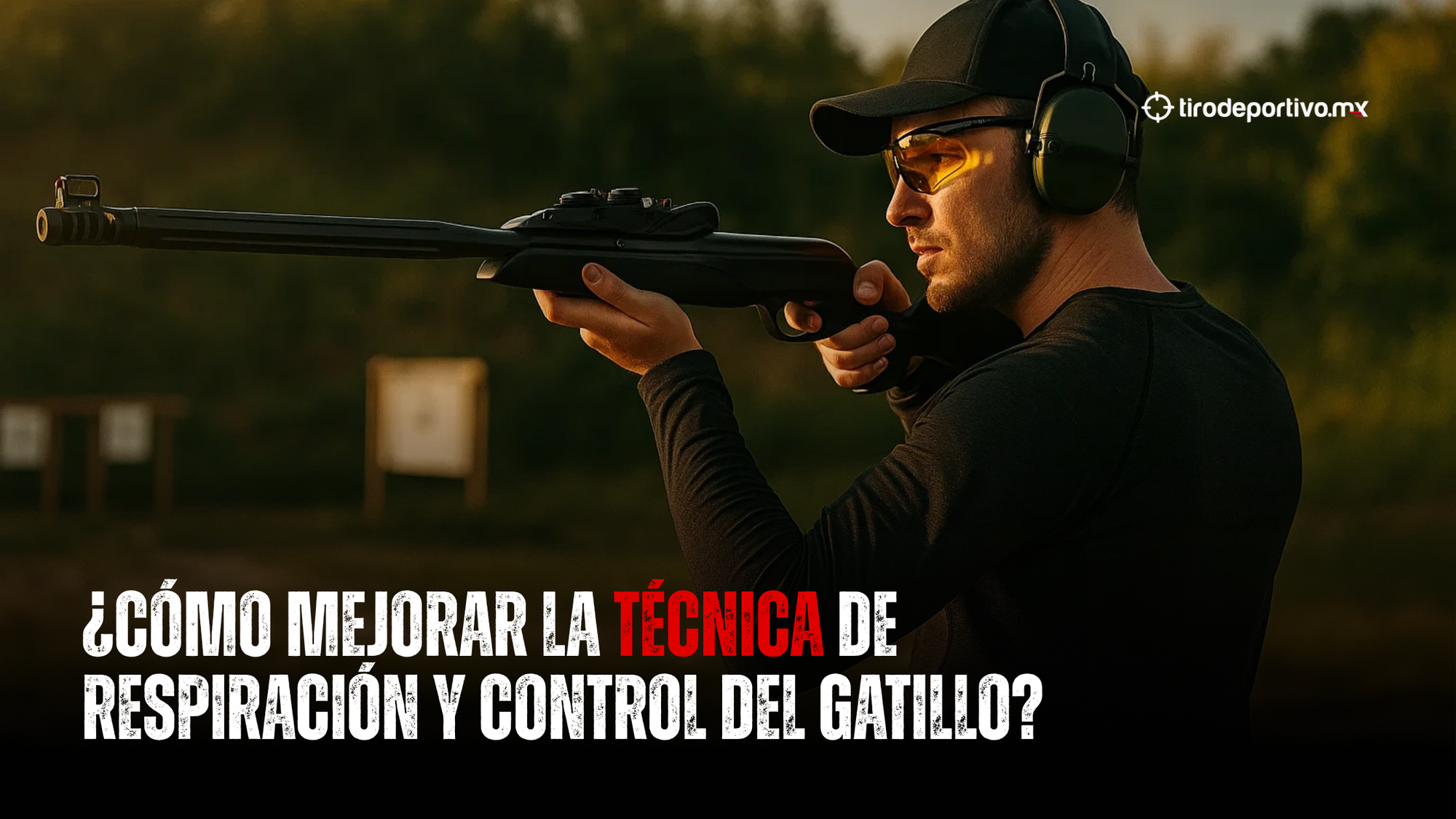 ¿Cómo mejorar la técnica de respiración y control del gatillo?