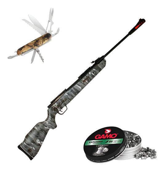 Rifle De Gas Piston Mendoza Magma Camuflaje 5.5mm 7 Tiros Kit