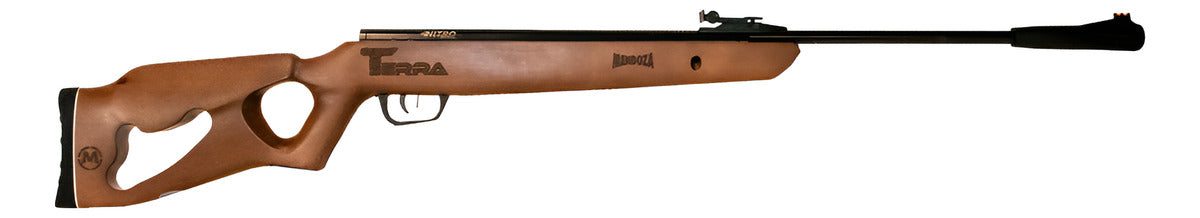 Rifle Nitropiston Mendoza Terra Barniz 5.5mm 30j Pavonado