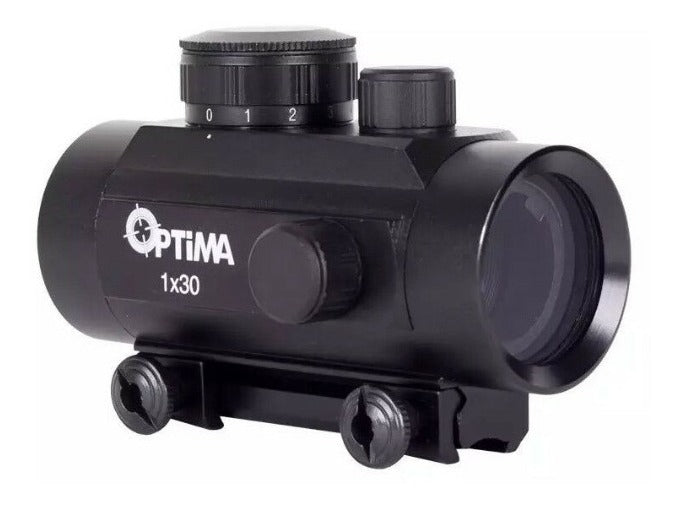 Mira Telescópica Punto Rojo Hatsan Optima Ha90530 Rifle 1x30