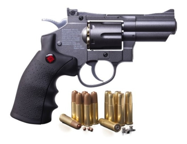 Pistola Deportiva Crosman Co2  Balin Diabolo Snr357  4.5mm Kit