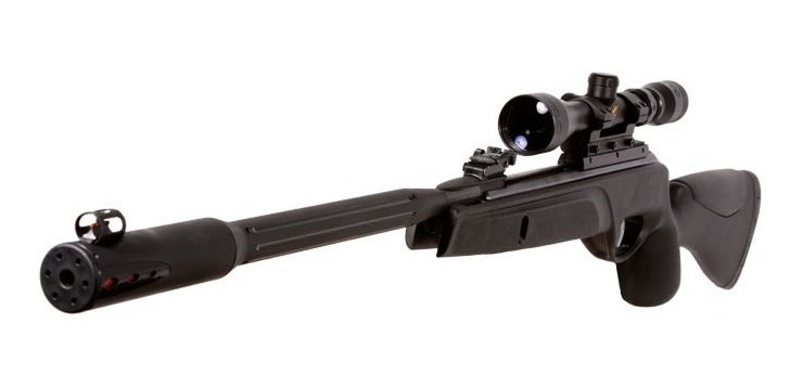 Rifle Gamo Black Fusion Nitropiston Igt Mach1 Con Mira 5.5mm En Kit