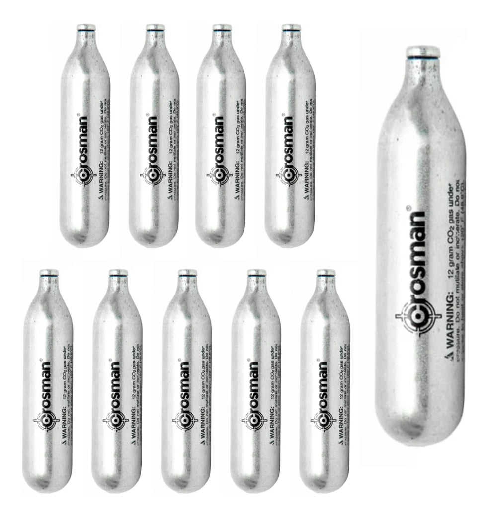 10 Pack Tanques Cartuchos Co2 Crosman 12g Pistolas Y Rifles