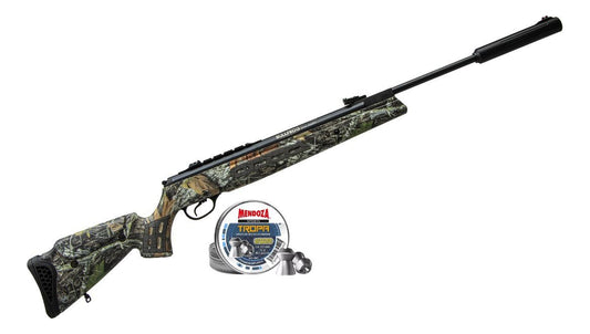 Rifle Bullfrog Camuflaje Msh-005 Mendoza Resorte + Diabolos
