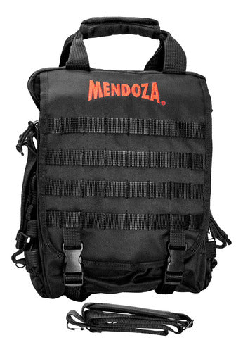 Mochila Backpack Negra Mendoza Tipo Táctica Militar