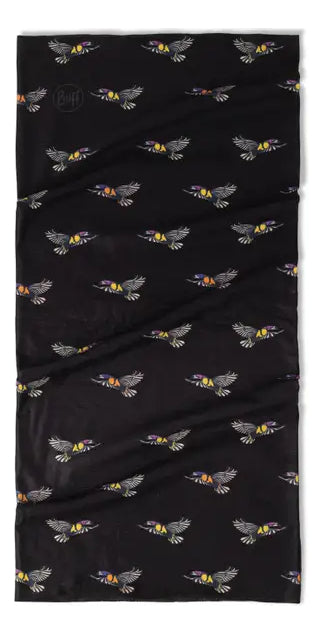 Bandana De Cuello Buff Coolnet Uv Omeri Black Upf 50