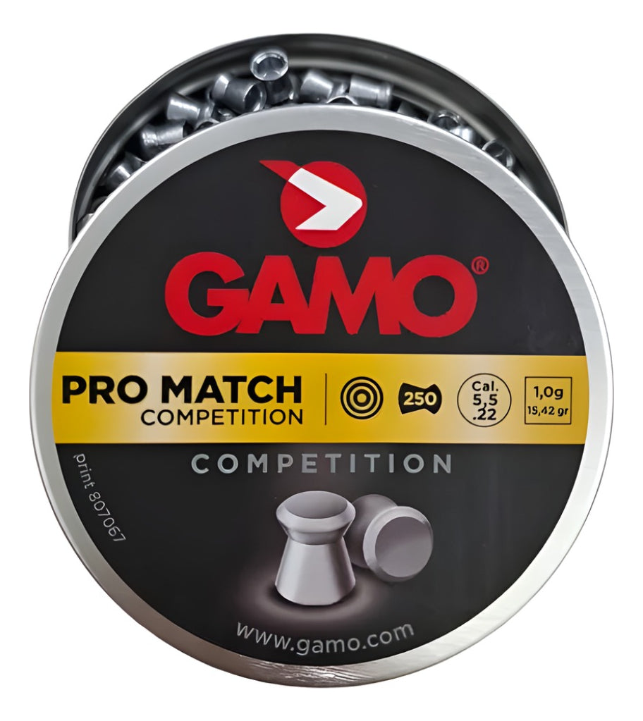 Diabolos Gamo Pro Match Metal Cal. 5.5 Mm 250 Pza 3 Pack
