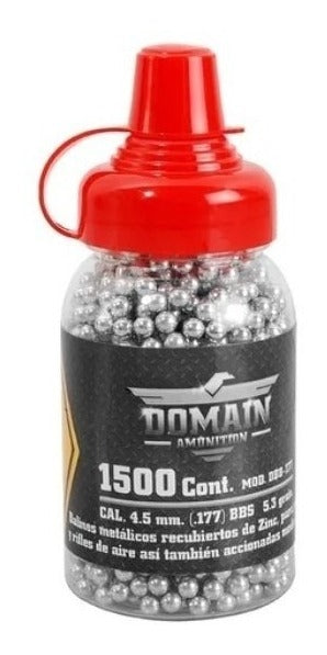 Pack Domain Con 10 Tanques Co2 Para Pistola Y 1500 Balines