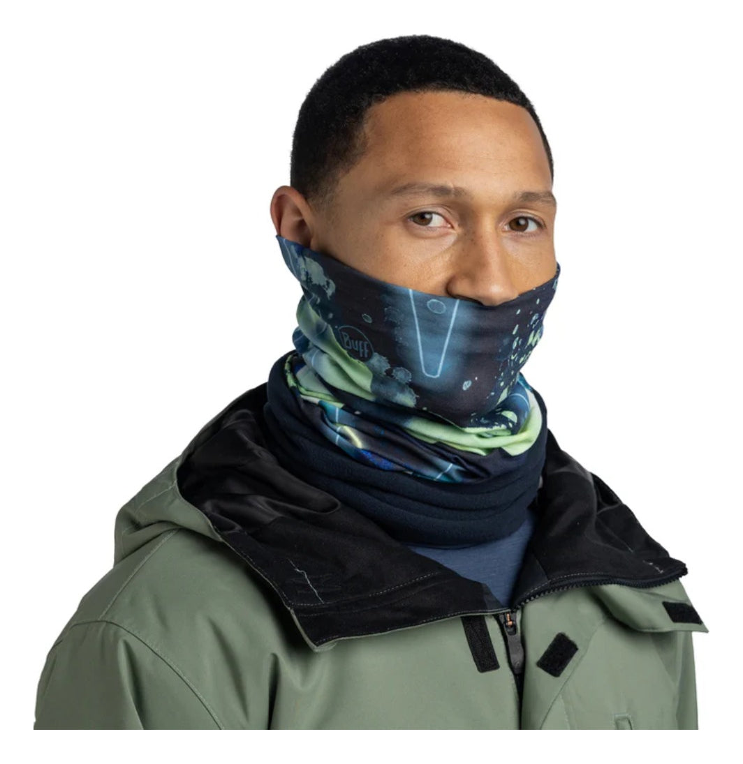 Tubular Buff Con Forro Polar Neckwarmer Jorp Navy