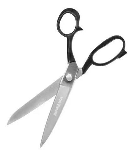 Tijera Sastre Industrial 10'' Mendoza Mh015 Ojo Negro Inox