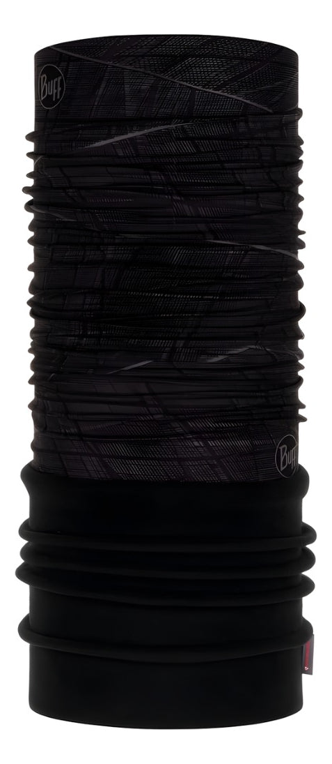 Tubular Buff Con Forro Polar Neckwarmer Embers Black