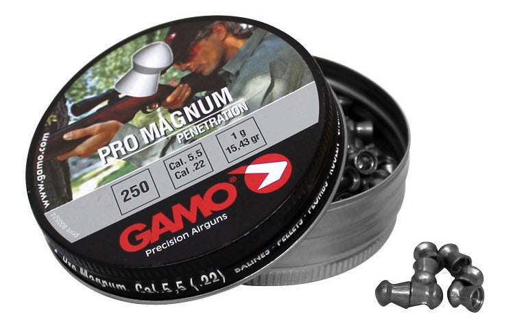 Diabolos Copitas Gamo Pro Magnum Metal Cal. 5.5 Mm 250 Pza