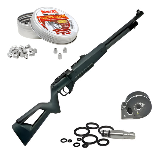 Rifle Pcp Nova Vista Pcp1000n Polimero Cal. 5.5 Con Diabolos