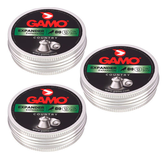 Diabolos Gamo Expander 5.5mm Metal 250pz 3 Pack
