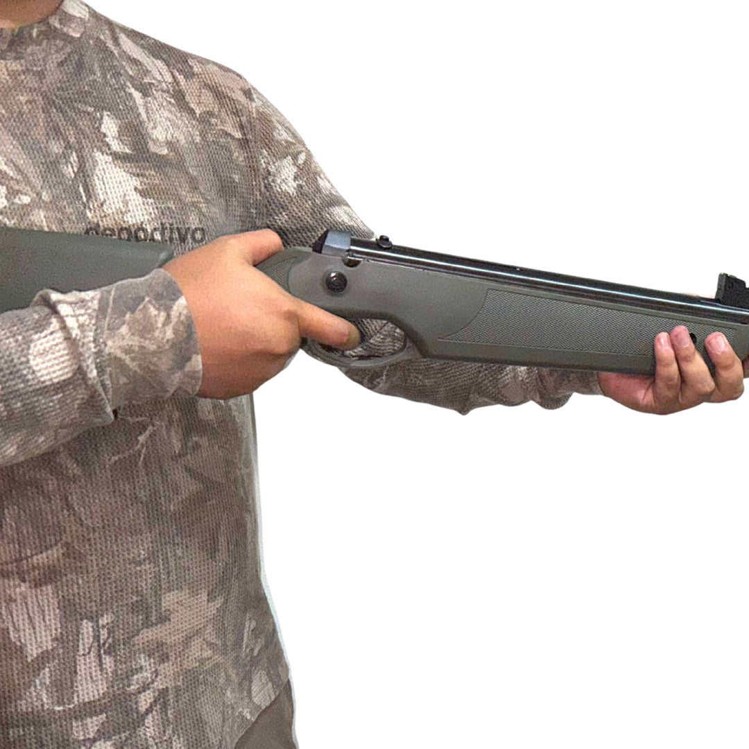 Rifle Resorte Marksman 2063 Verde Cal 5.5 Con Diábolos