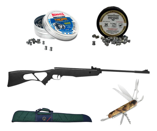 Rifle Crosman De Resorte Inferno 5.5 Mm + Diabolos Y Funda
