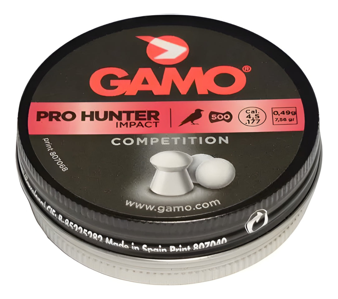 Diabolos Gamo Pro Hunter Metal Cal. 4.5 Mm 500 Pza 3 Pack