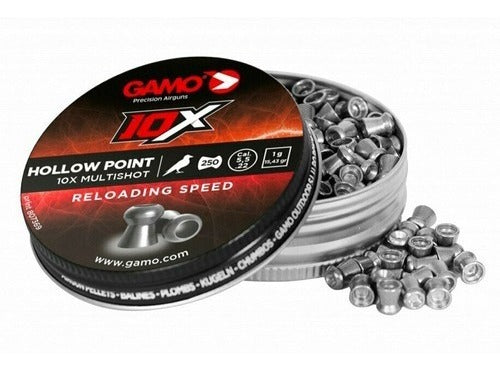 Diabolos 5.5 Gamo 10x Hollow Point Expansivo Preciso 250 Pza