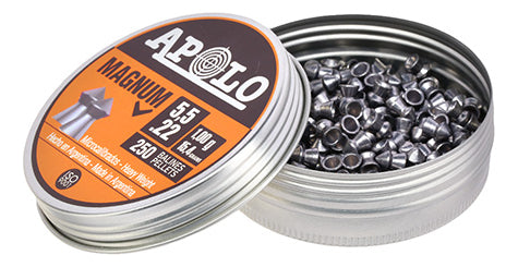 Diabolo Apolo 13003 Magnum 15.4gr Cal 5.5 250pz