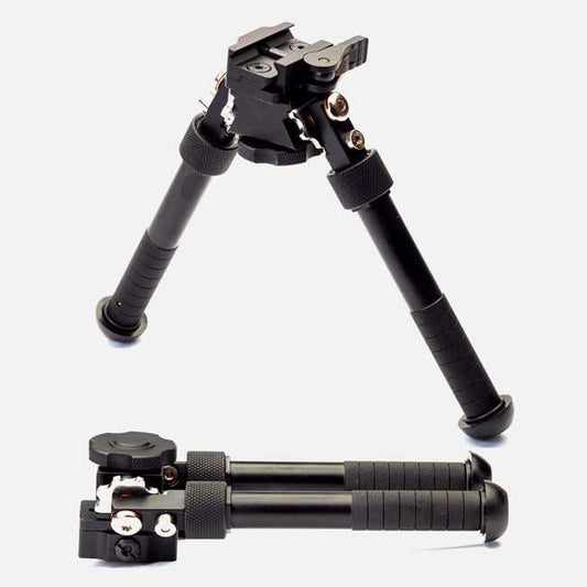 Bipode Tactico Militar Beeman 5 Posiciones Soporte Ajustable