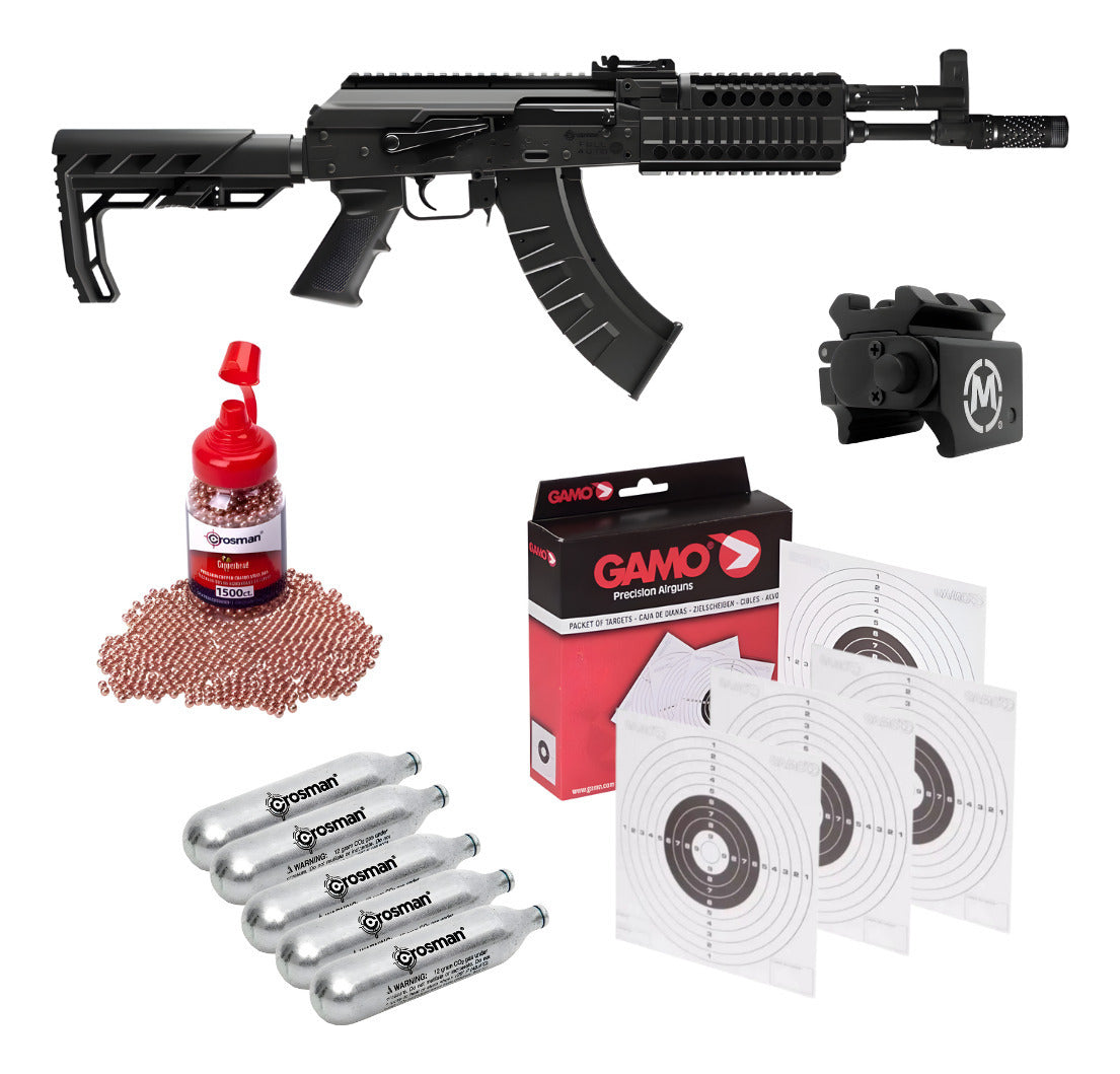Rifle De Aire Comprimido Crosman® Auto Ak1 Con Mira Láser