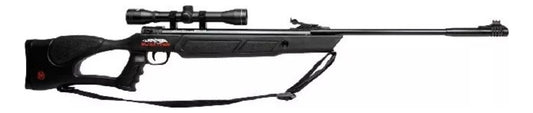 Rifle Mendoza Black Hawk Polimero 5.5mm Mira 4x32 + Cargador