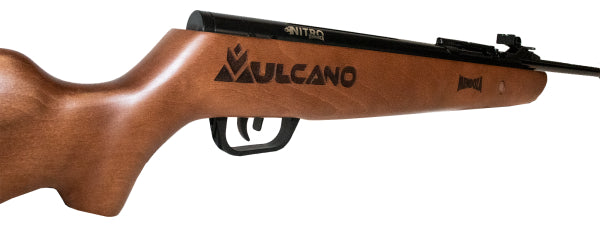 Rifle Nitropiston Mendoza Vulcano Barniz 5.5 Mm C/cargador